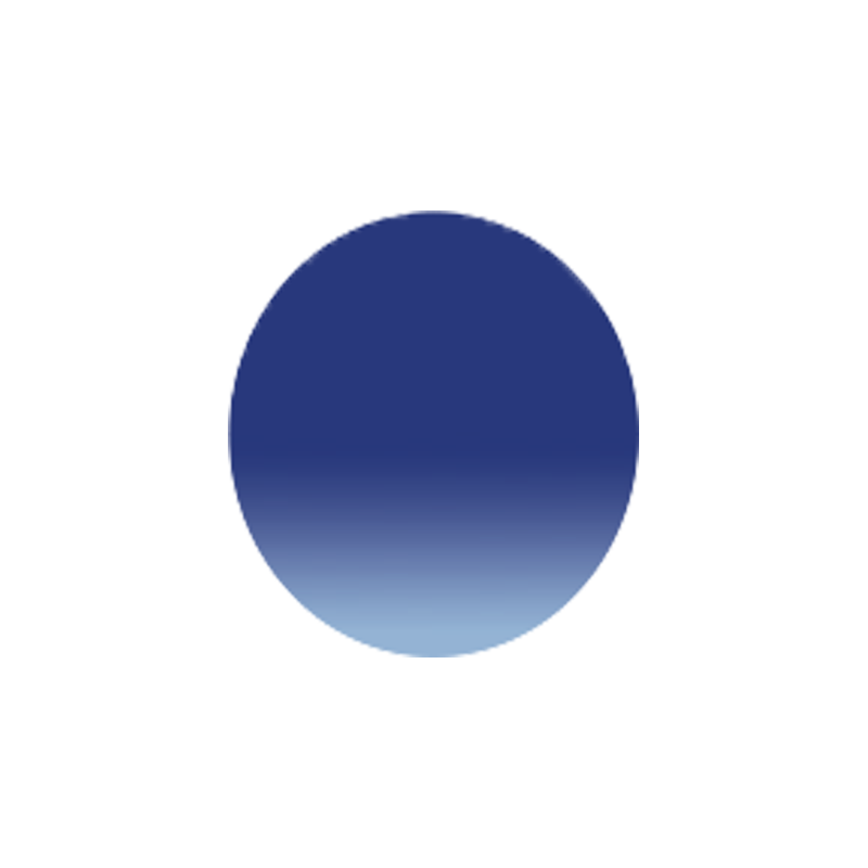 Greyish Blue Lens - Gradient